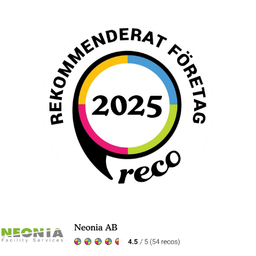 Neonia logotyp Reco